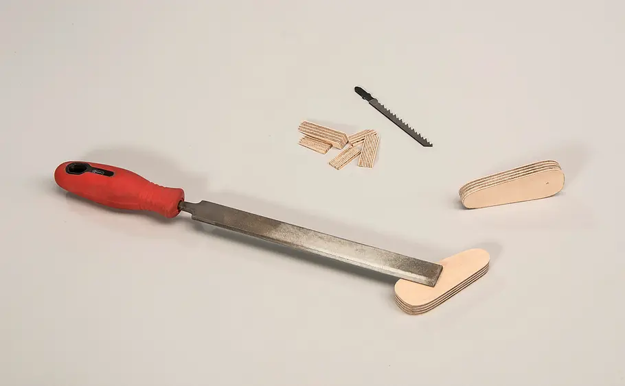 Tisch-Flipper aus Holz selber bauen