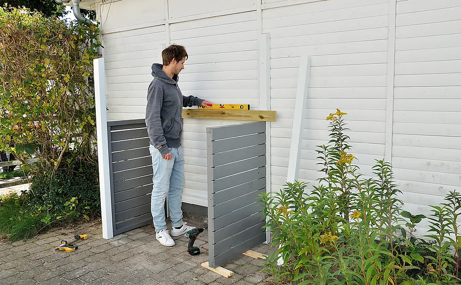 Mülltonnenverkleidung selbst bauen