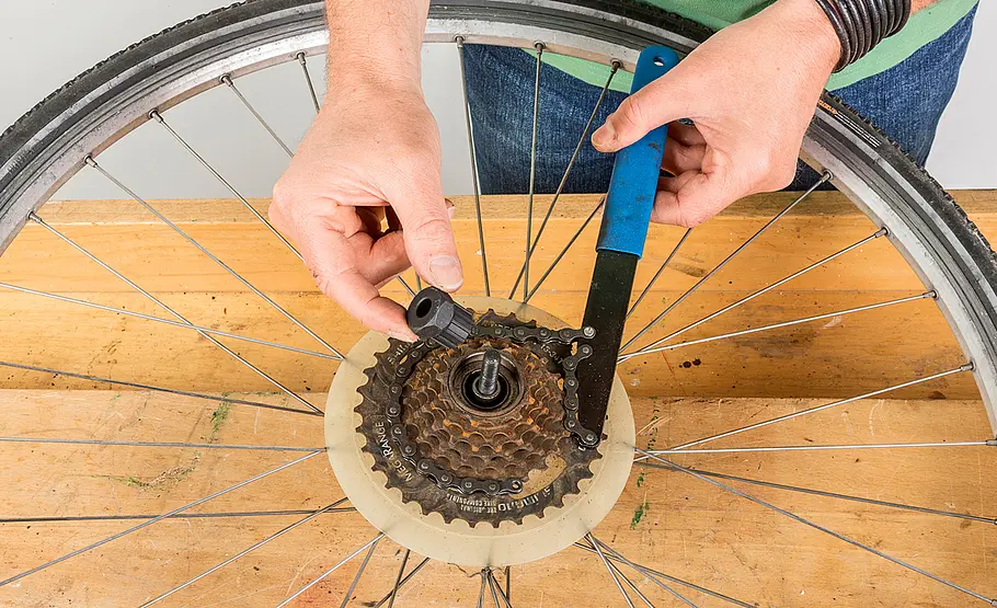 Fahrrad-Reparatur: Zahnkranz tauschen