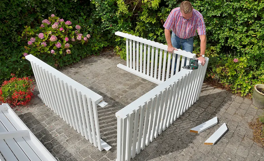 Gartenschaukel montieren