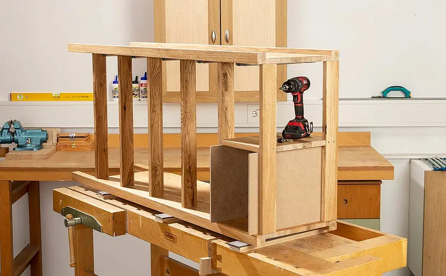 Eichenholz-Kommode selber bauen