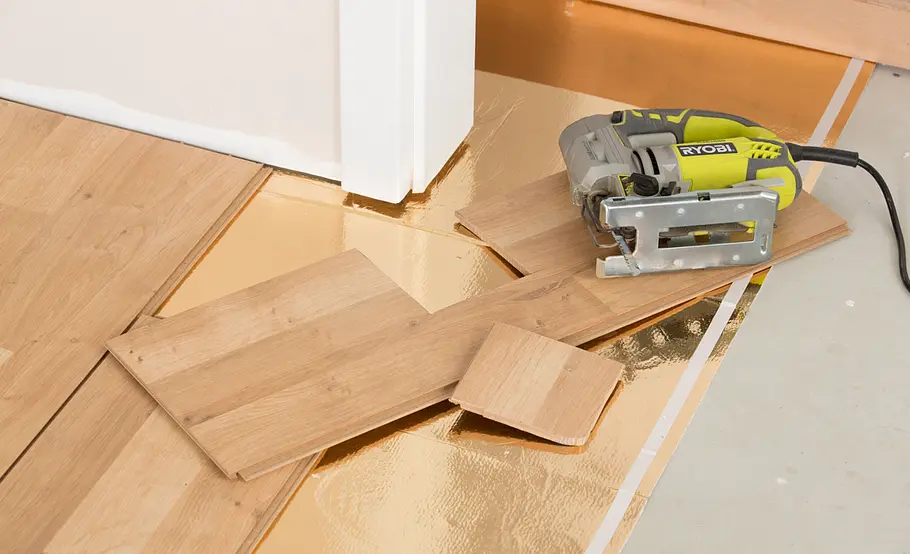 Laminat in Holzoptik selbst verlegen