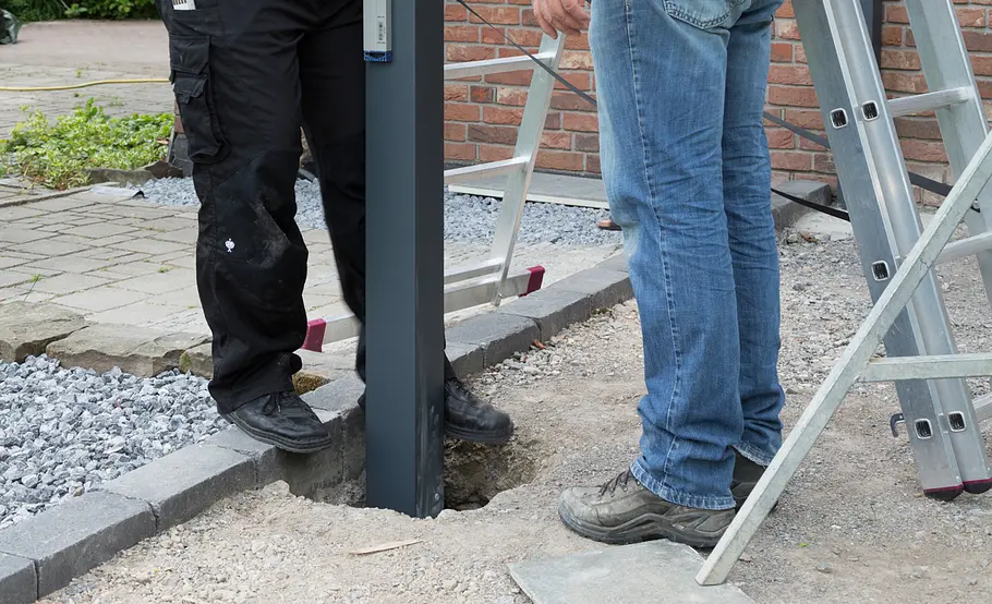 Terrassenüberdachung aus Alu und Glas bauen