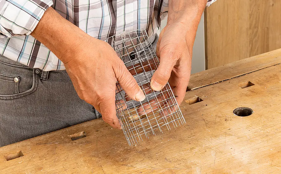 Leuchte aus Kreativbeton basteln