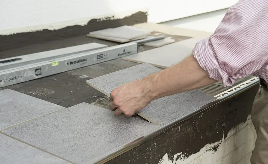 Treppe vor der Haustür betonieren