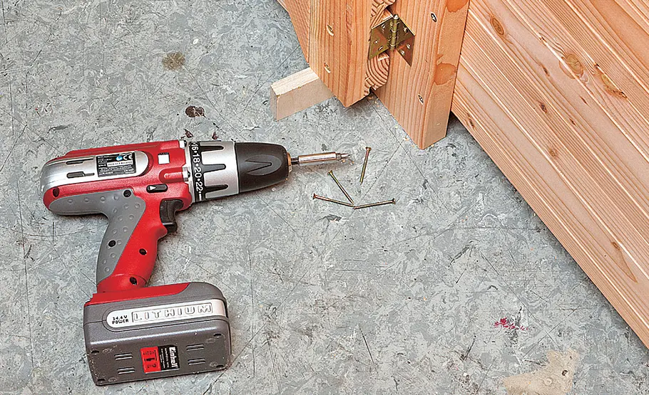 Mülltonnenbox aus Holz selber bauen