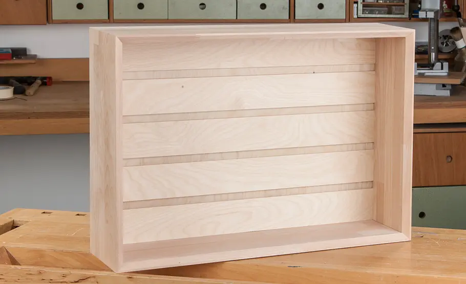 Wandschreibtisch zum Aufklappen