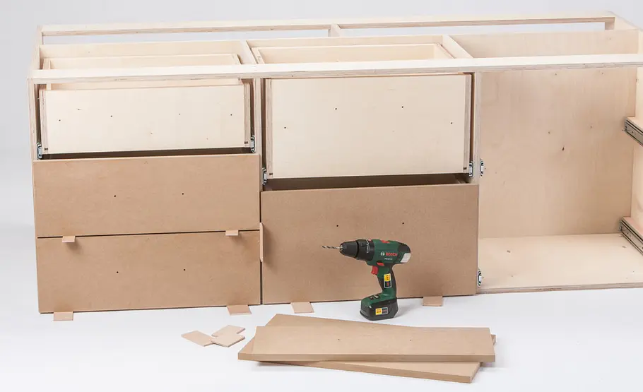 Mobilen Werktisch selber bauen