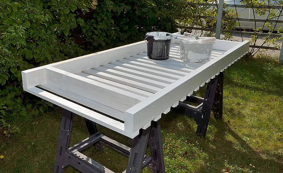 Gartenschaukel bauen