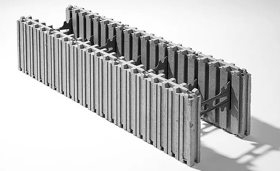 Außendämmung mit Schalungssteinen