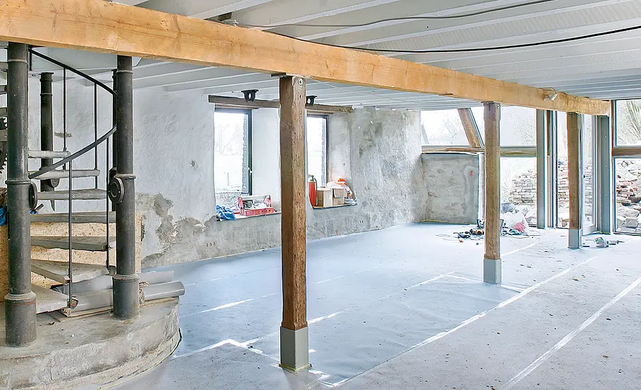 Fußbodenfarben: Estrichbelag