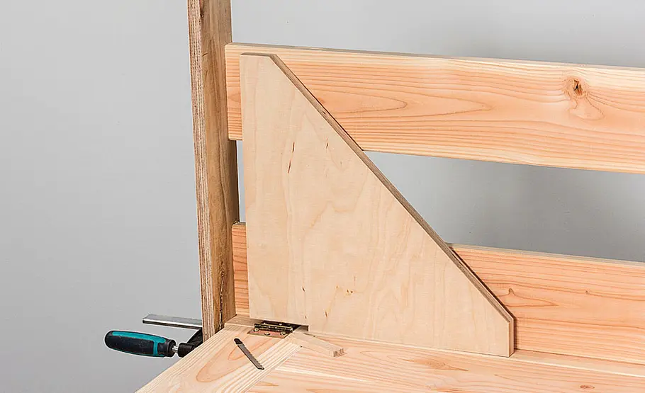 Klapptisch für den Balkon selber bauen
