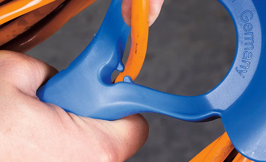 Mini-Kabeltrommel Kabelhantel schafft Ordnung