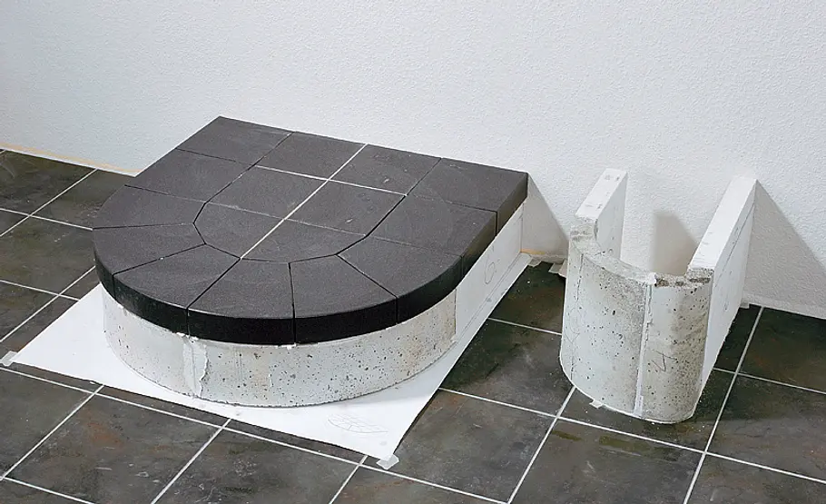 Kachelofen bauen: Schritt 10 von 32 Kachelofen