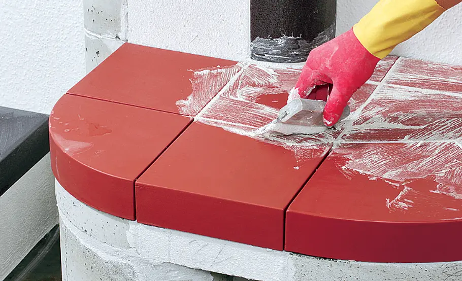 Kachelofen bauen: Schritt 21 von 32 Kachelofen