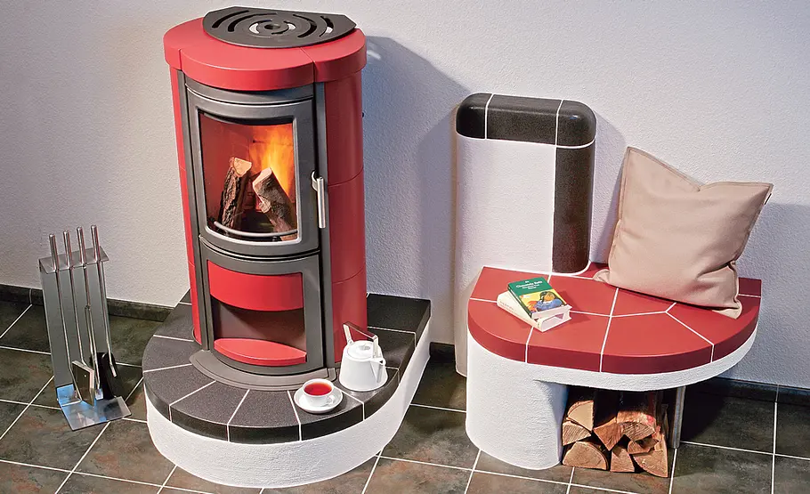 Kachelofen bauen: Schritt 31 von 32 Kachelofen