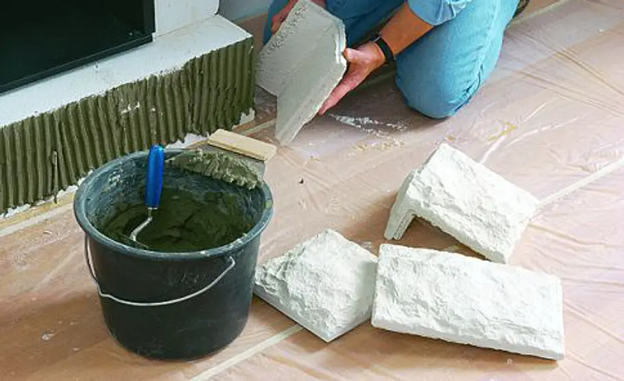 Ethanol-Kamin verblenden: Schritt 2 von 6 Ethanol-Kamin