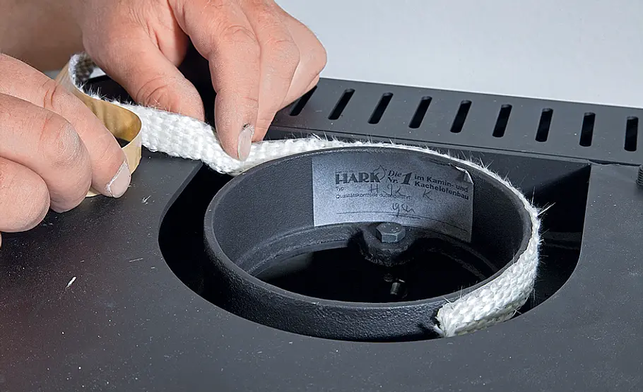 Heizkamin einbauen: Schritt 16 von 25 Heizkamin