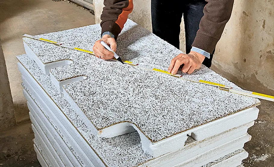 Kellerdeckendämmung: Schritt 9 von 20 Kellerdeckendämmung
