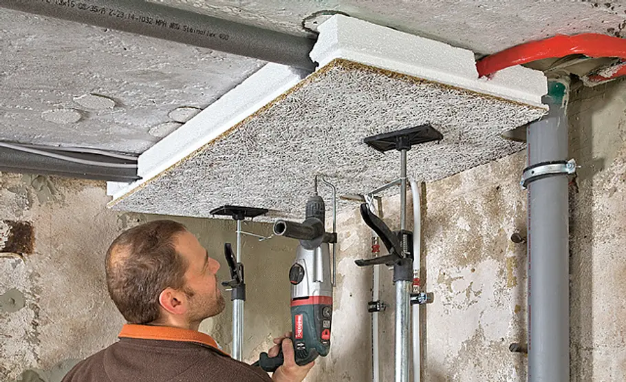 Kellerdeckendämmung: Schritt 12 von 20 Kellerdeckendämmung