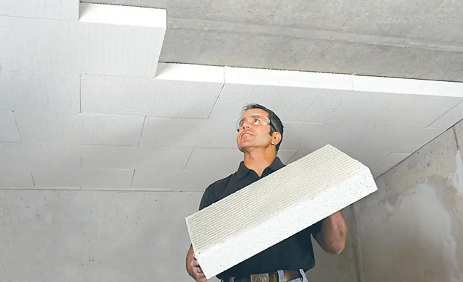 Kellerdecke isolieren: Schritt 2 von 9 Kellerdecke isolieren