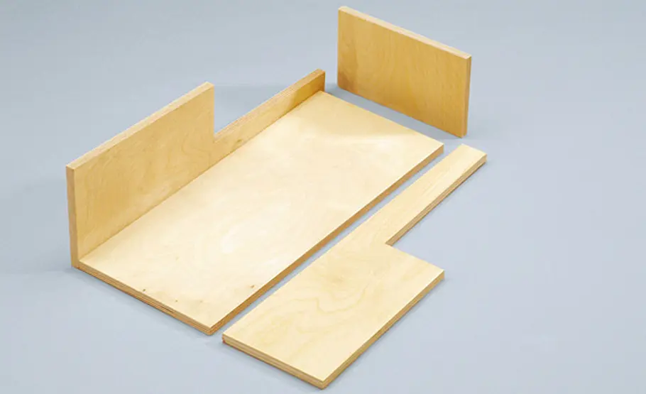 Tischkicker selber bauen Kickertisch: Mittelteil
