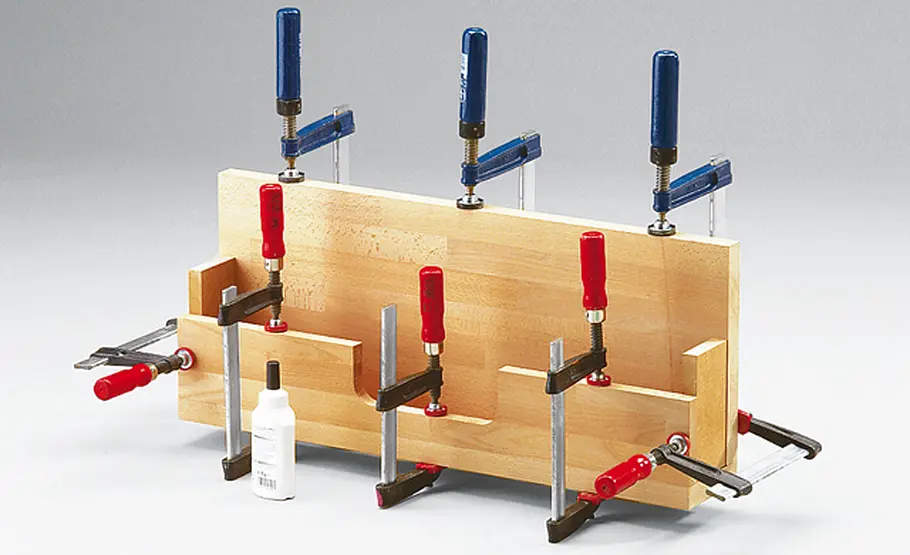 Tischkicker selber bauen Kickertisch: Verleimen