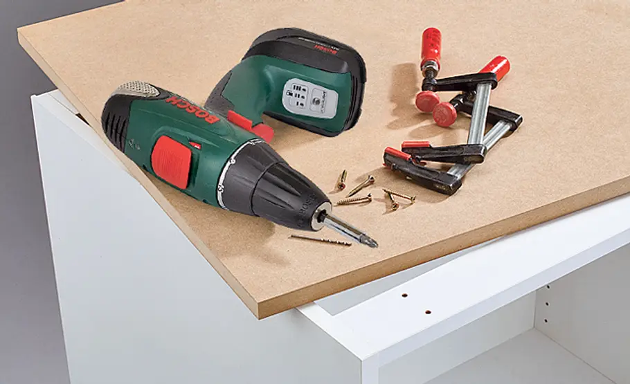 Wickeltisch bauen: Schritt 2 von 15 Kinderkommode