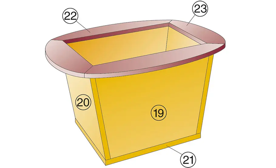 Kinder-Spieltisch Kinder-Spieltisch: Zeichnung