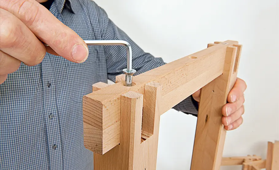 Campingtisch aus Holz bauen Campingtisch für den Garten