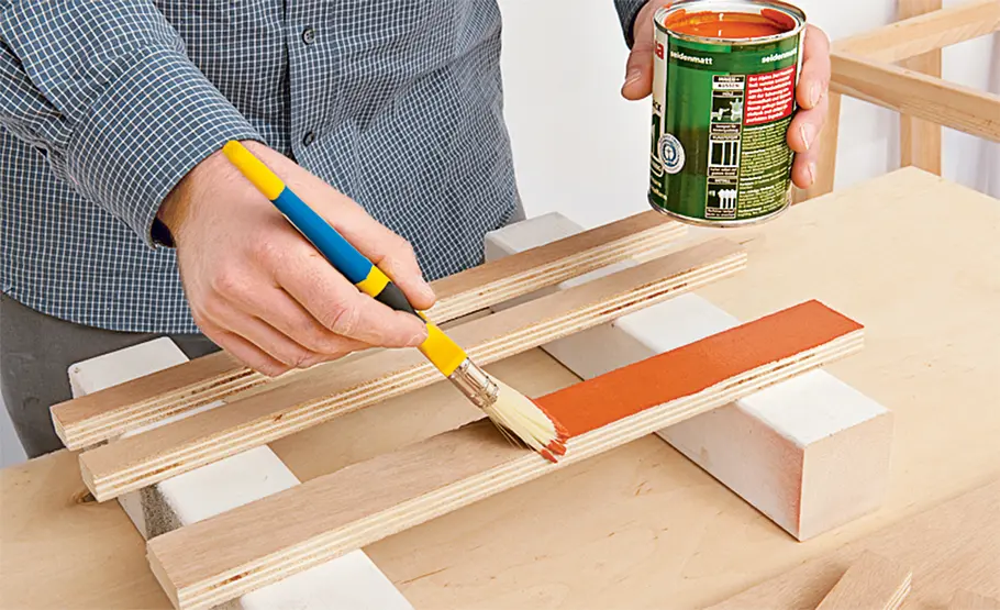 Campingtisch aus Holz bauen Campingtisch