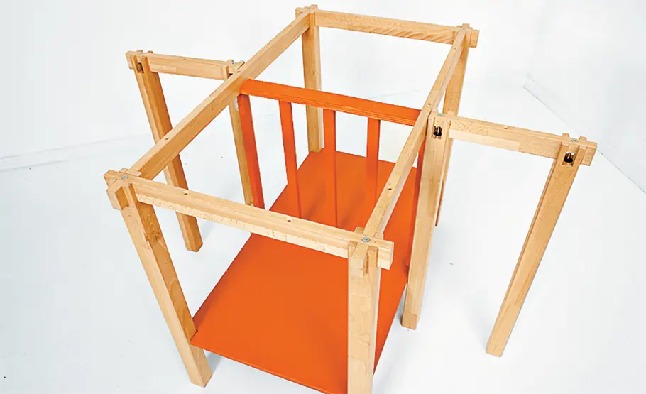Campingtisch aus Holz bauen Campingtisch