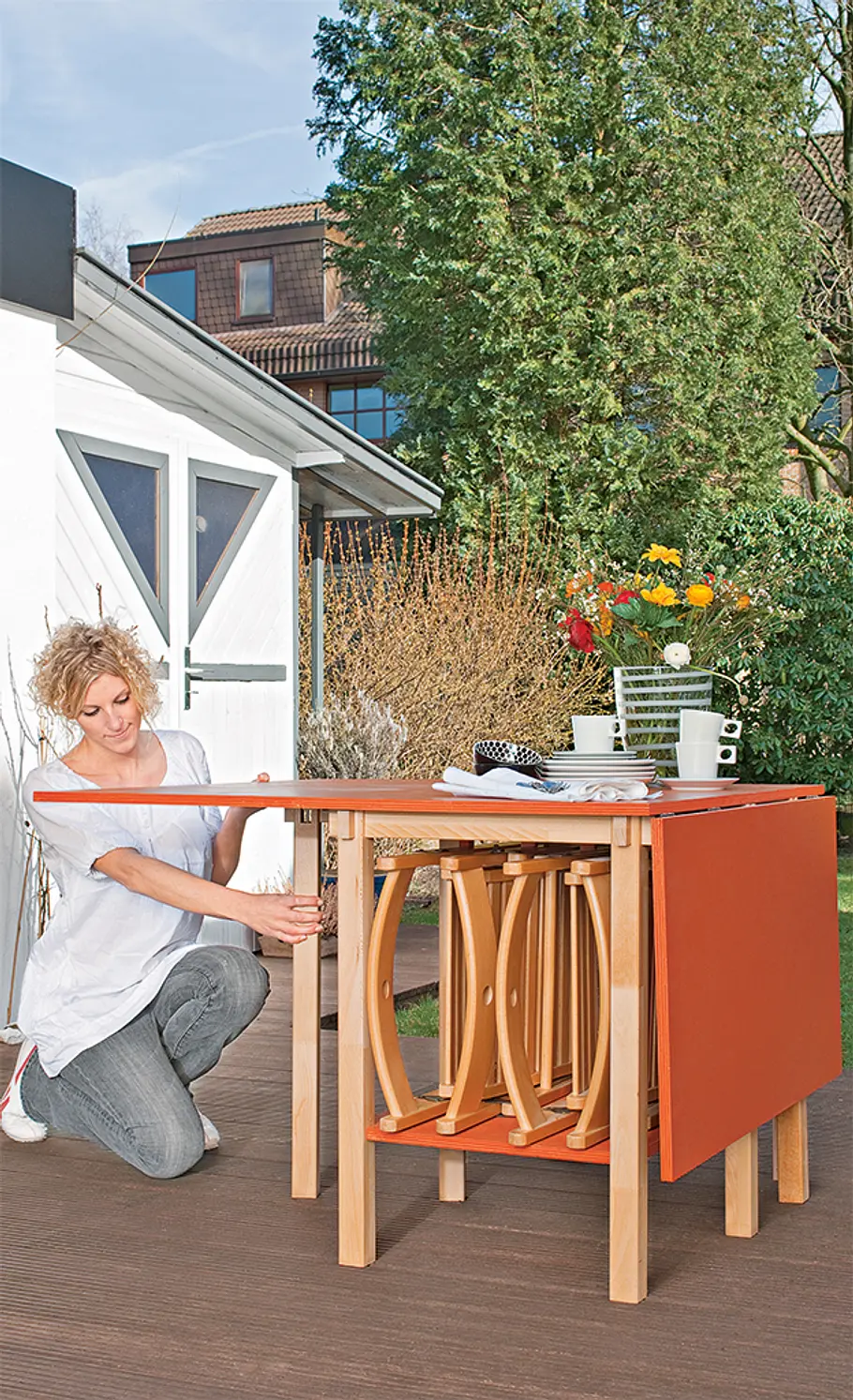 Campingtisch aus Holz bauen Campingtisch