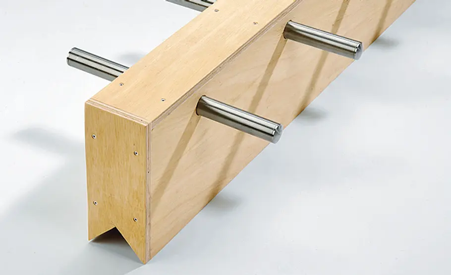 Stelzenhaus bauen: Schritt 10 von 13 Leiter bauen