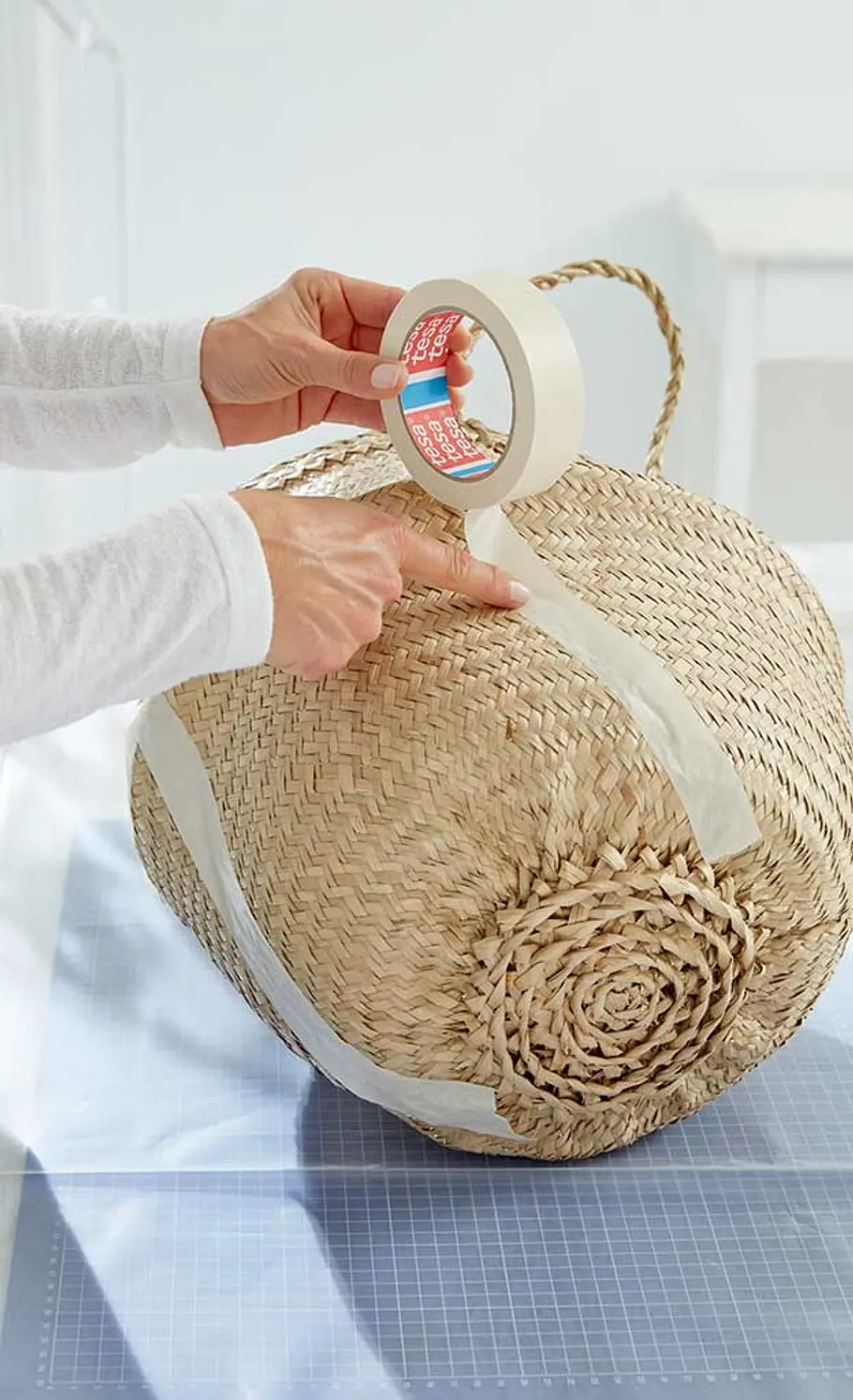 Körbe dekorieren dekorieren