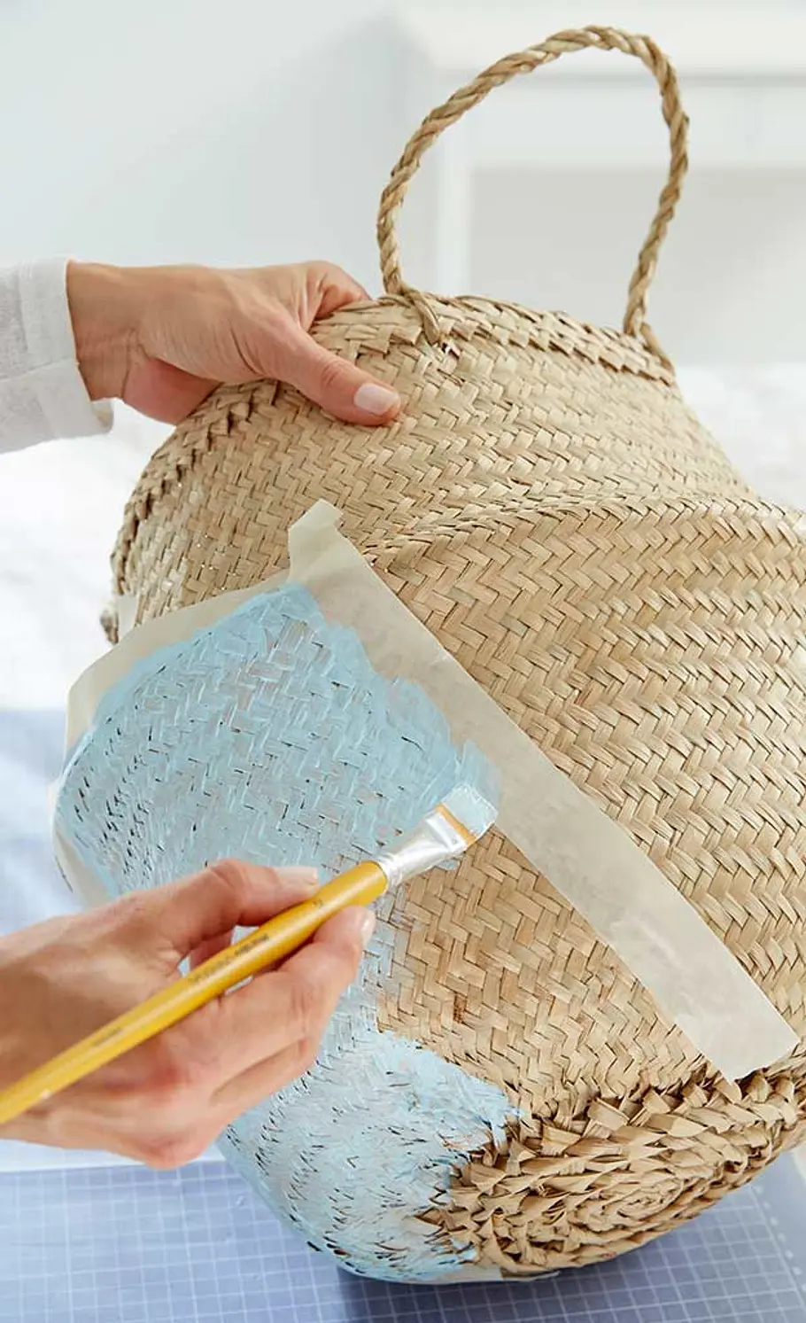 Körbe dekorieren DIY