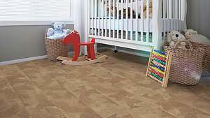 Elastisch und schalldämmend, ist ein Korkboden für Kinderzimmer ideal. - Foto: Hersteller / APCOR/DKV