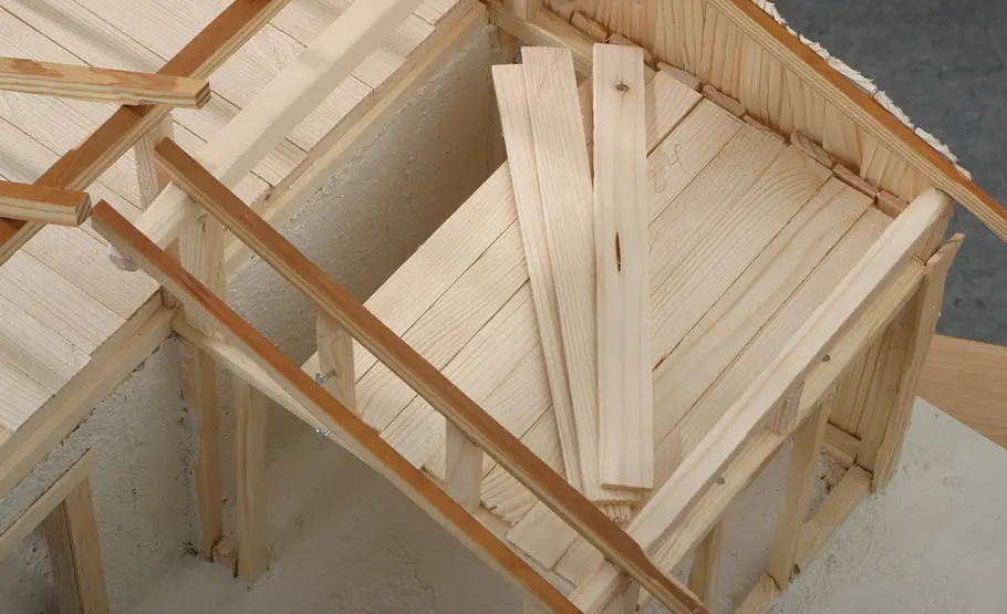 Holzbalkendecke
