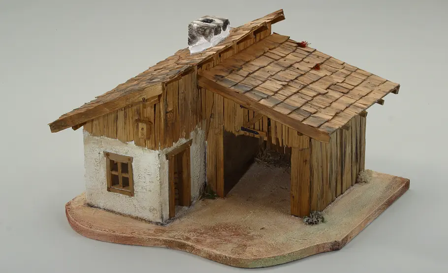 Krippe bauen
