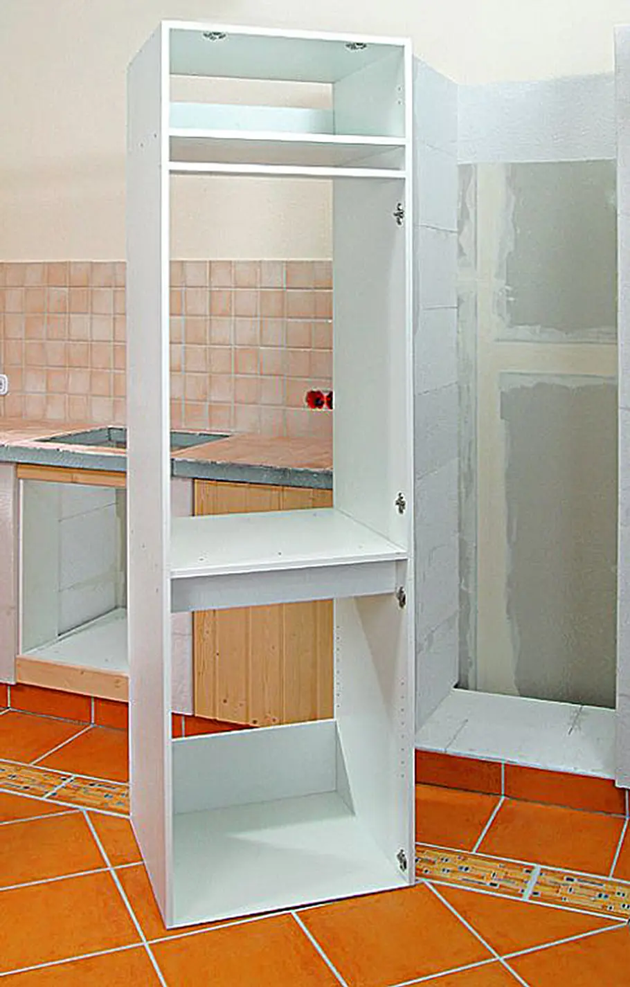 Küchenbau aus Porenbeton