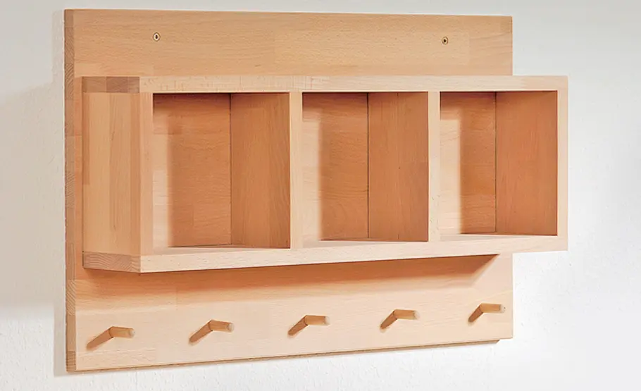 Küchenregal bauen: Schritt 9 von 9 Küchenregal mit Korb-Schubladen bauen