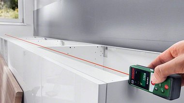 Laser-Entfernungsmesser - Foto: Hersteller/Bosch