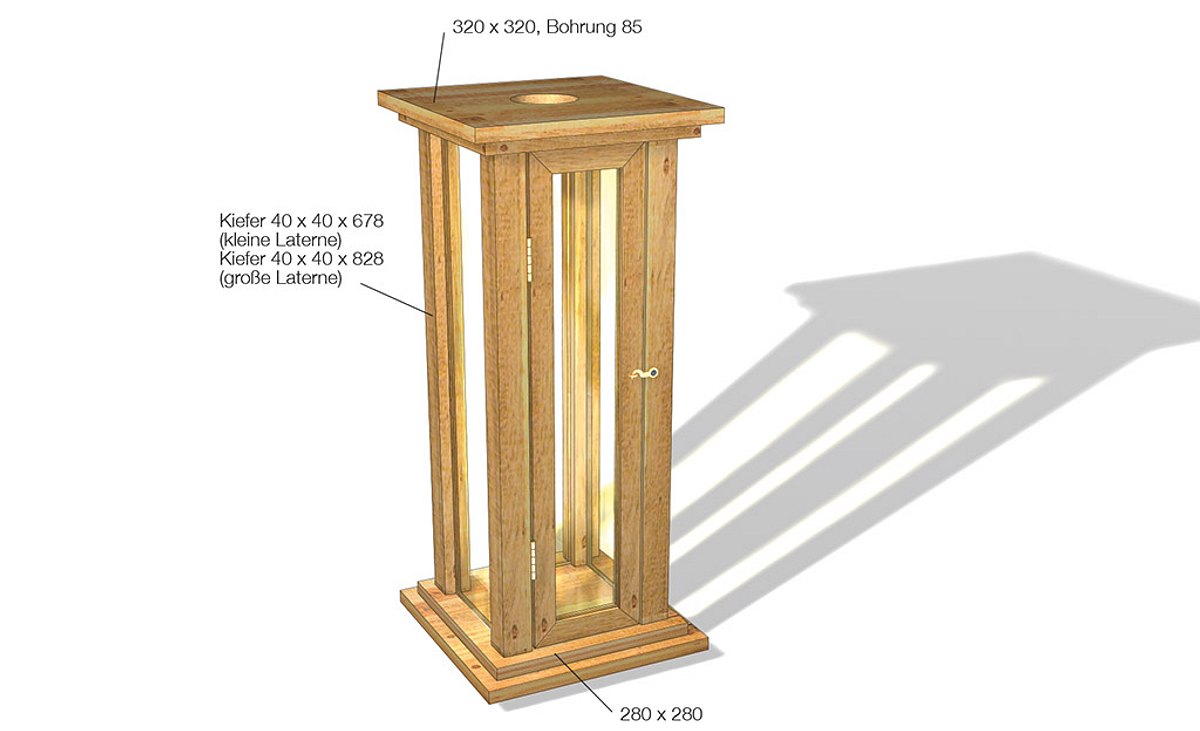 Holzlaterne