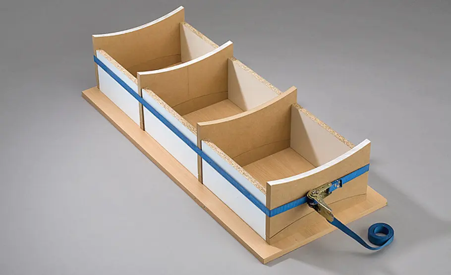 Standboxen selber bauen Korpus vereimen