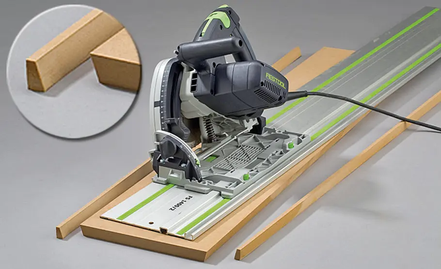 Standboxen selber bauen MDF auf Gehrung schneiden