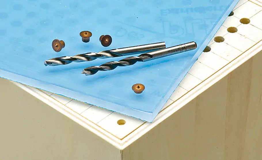 Licht-Stele bauen: Schritt 7 von 13 Acrylglasbohren