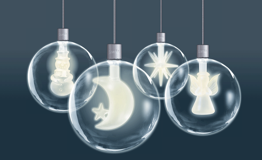 Leuchtender Christbaumschmuck Christbaumbeleuchtung