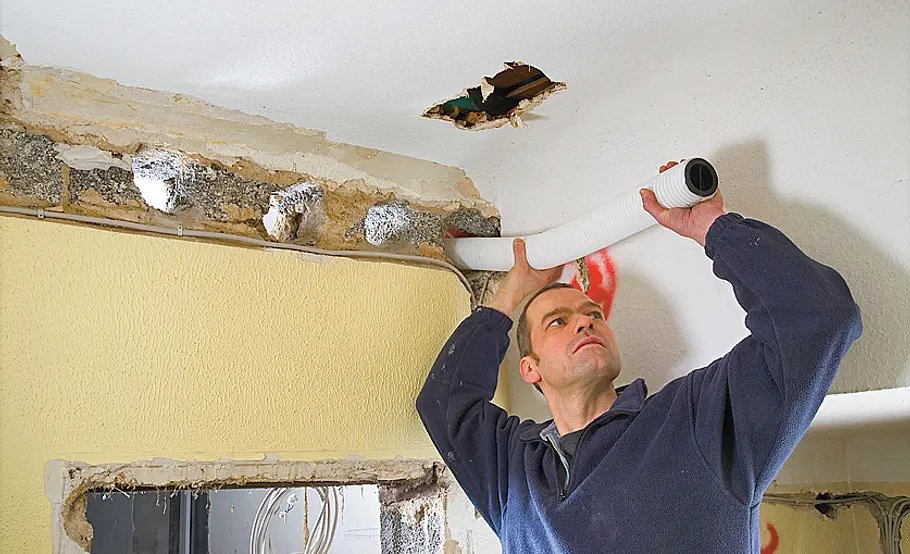 Lüftung einbauen: Schritt 3 von 19 Lüftungsanlage einbauen