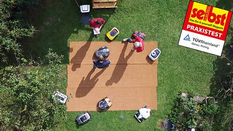 Mähroboter Praxistest Modelle auf einen Blick - Foto: sidm / Michael Müller-Münker