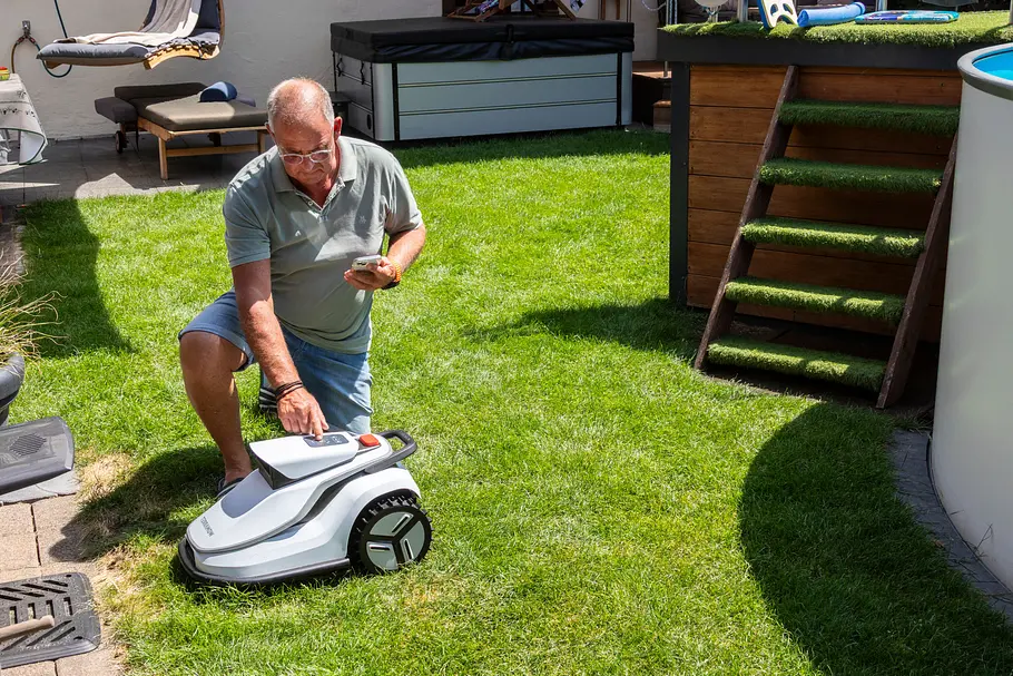 Mähroboter Terramow V600 Einrichtung Mähroboter Terramow V600 Einrichtung